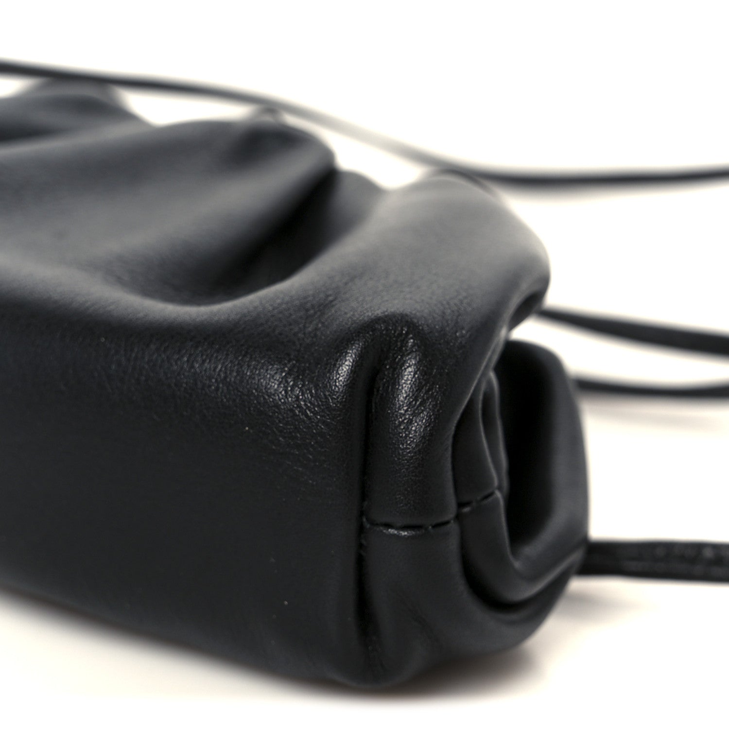 Butter Calfskin Coin Purse Black