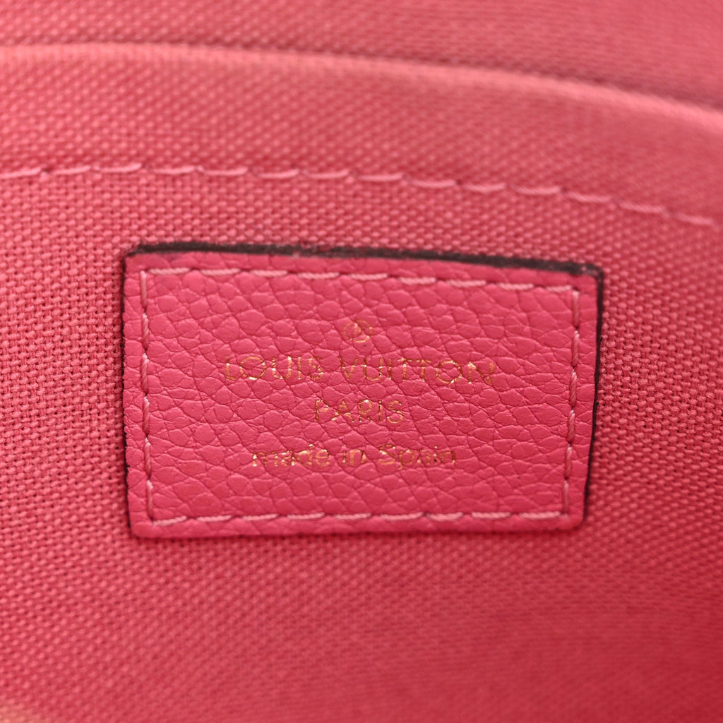 Monogram Pallas Clutch Rose Fizzy
