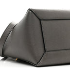 Grained Calfskin Micro Belt Bag Grey