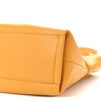 Calfskin Judy East West Tote Sunflower