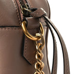 Calfskin Matelasse Small GG Marmont Chain Shoulder Bag Porcelain Rose