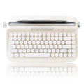 ACTTO B303 Wireless Keyboard, Retro Bluetooth Aesthetic Typewriter Style Keyboard with Integrated Stand for Multi-Device