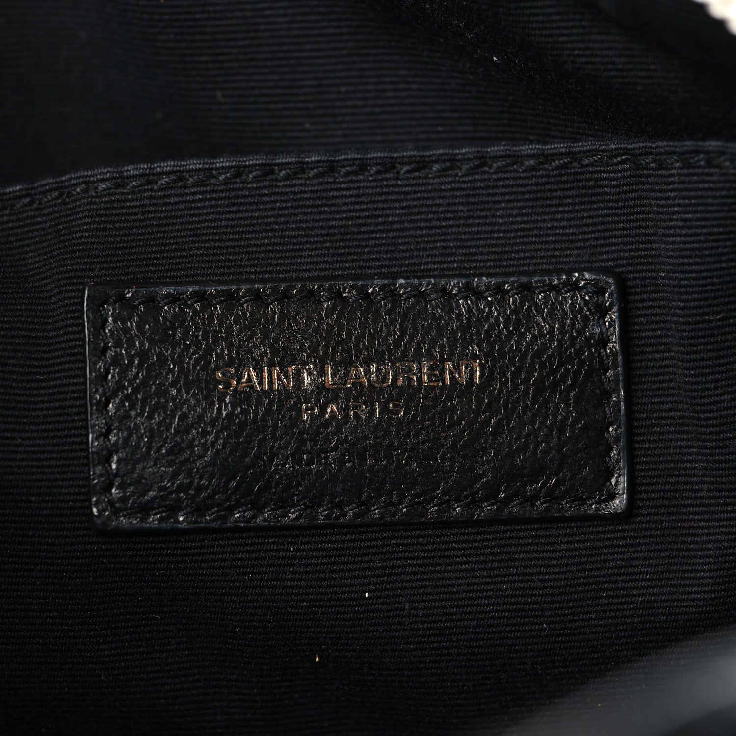 Calfskin Matelasse Monogram Lou Camera Bag Black