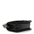 Caviar Quilted Small Boy Flap Black
