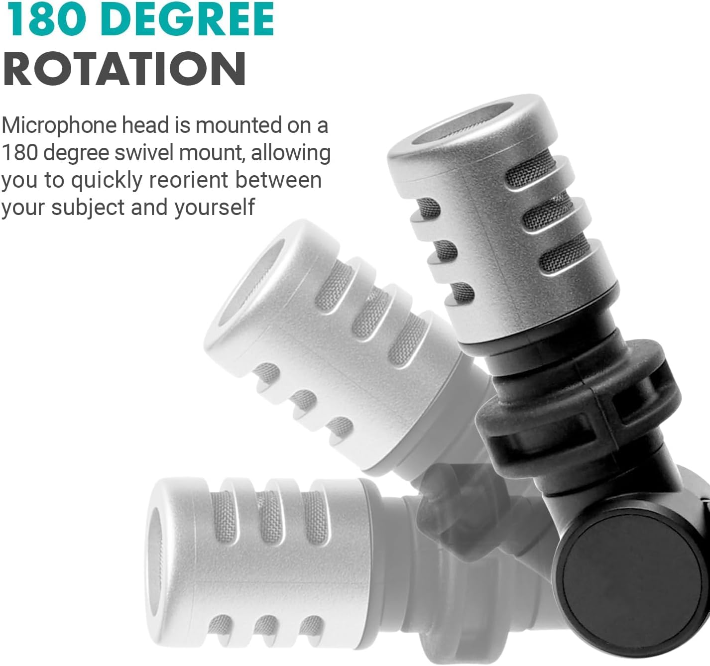 Movo USB-C Microphone for iPhone 15 and Up