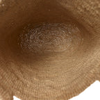 Raffia Mini Slit Tote Bag Natural Tan