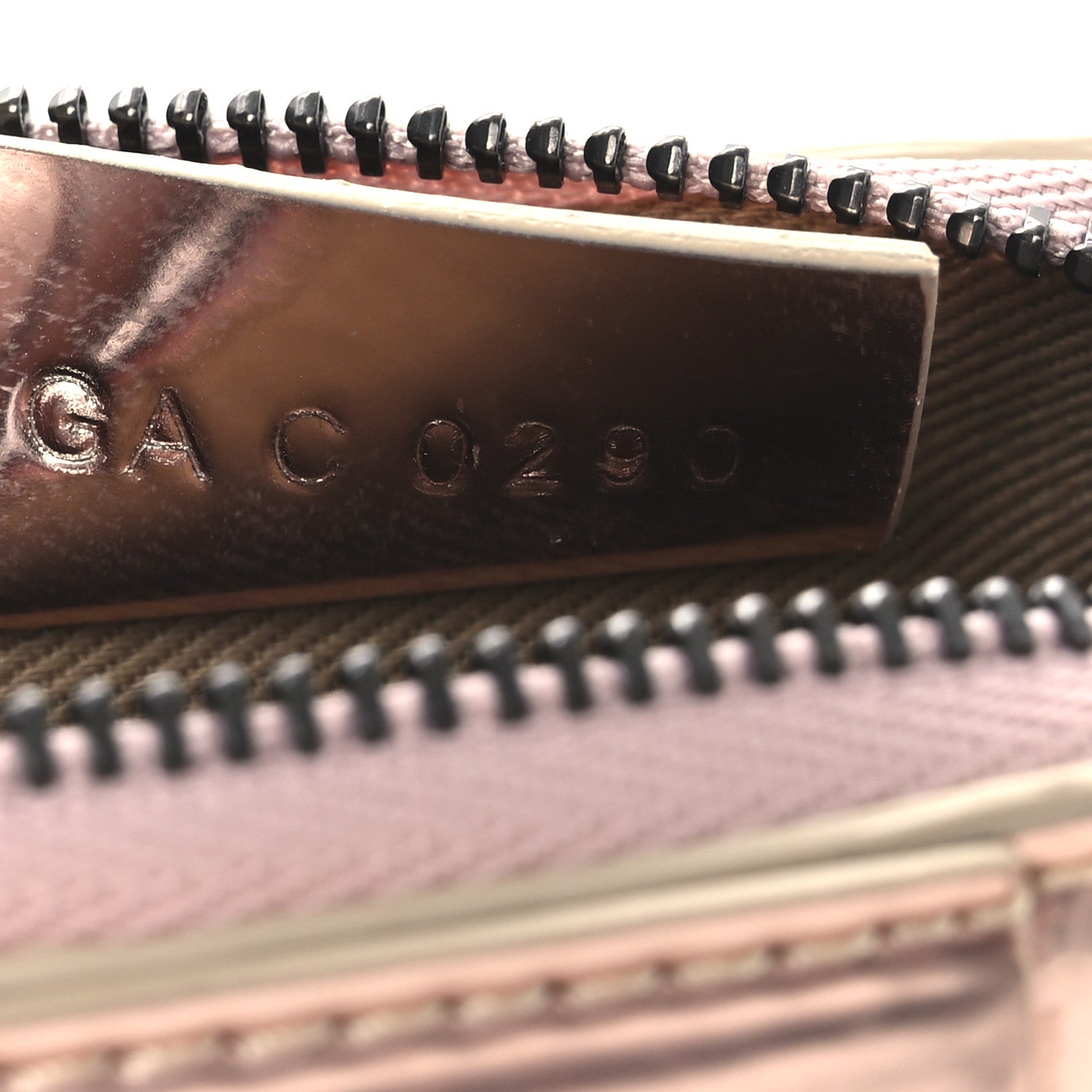 Metallic Baby Antigona Light Pink