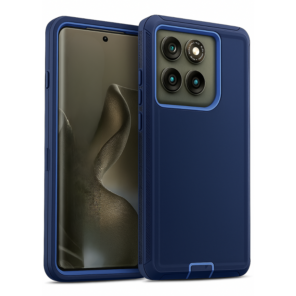 Entronix Case Compatible with Moto G Stylus 2025 - Triple-Layer Heavy Duty Protection