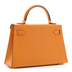 Chevre Chamkila Mini Kelly Sellier 20 Jaune D'or