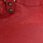 Agneau Giant 12 Rose Gold Hardware Town Rouge Coquelicot