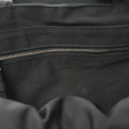 Nylon Intrecciato Padded Tech Maxi Cassette Bag Black