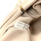 Smooth Butter Calf The Pouch Oversized Clutch Mist