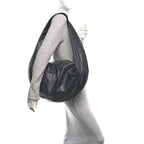 Vintage Calfskin Extra Large Olivia Hobo Black