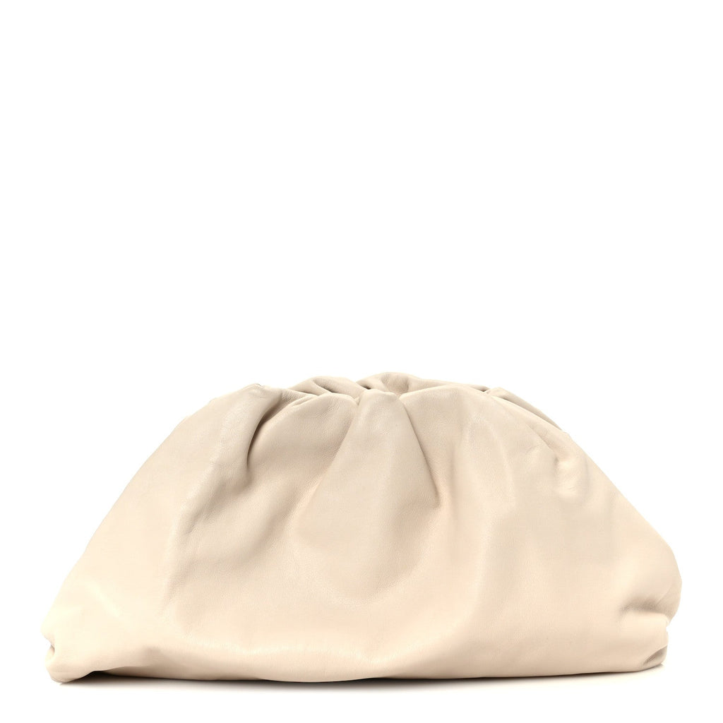 Smooth Butter Calf The Pouch Oversized Clutch Mist