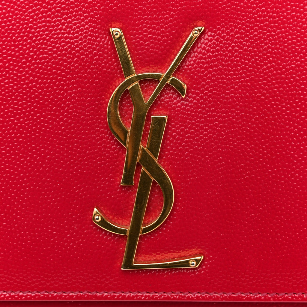 Grain De Poudre Classic Monogram Cassandre Clutch Lipstick Fuchsia