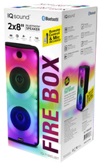2 x 8" Bluetooth Speaker Fire Box