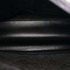 Suede Calfskin Small Souplissimo Maxi Flap Black