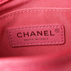 Caviar Quilted Mini Incognito Square Flap Pink