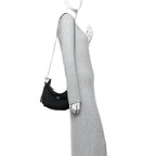 Tessuto Nylon Saffiano Re-Edition 2006 Shoulder Bag Black