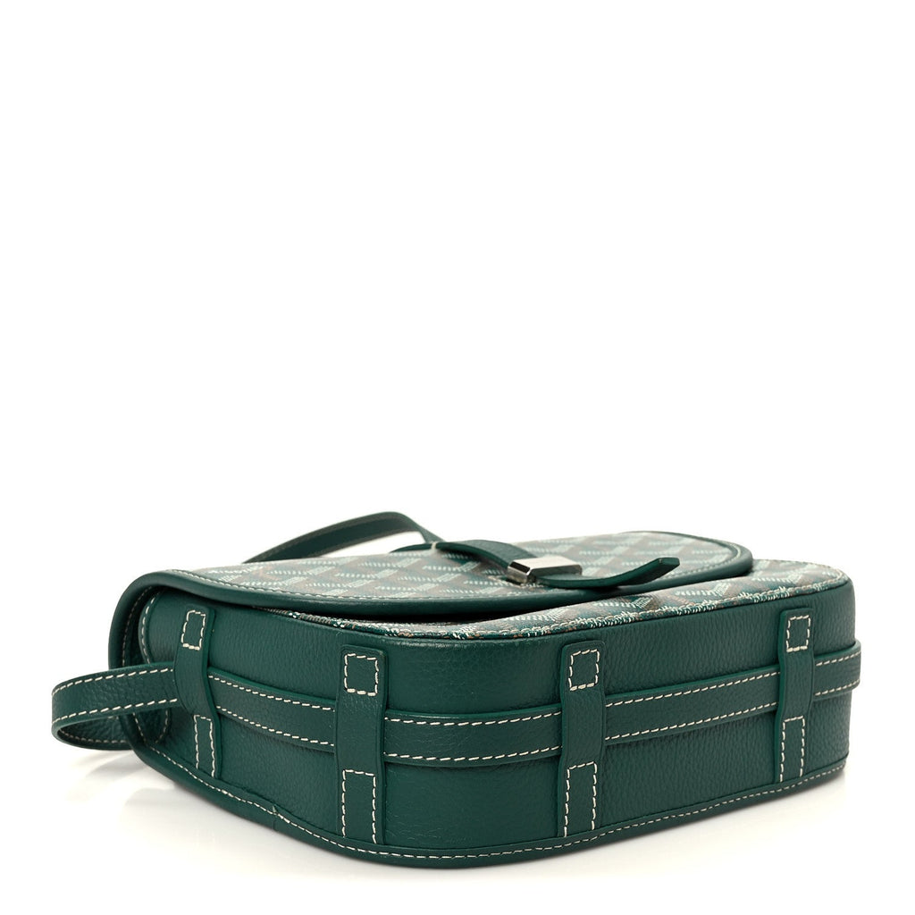Goyardine Belvedere II PM Messenger Bag Green