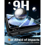Entronix Bundle Compatible with Galaxy S25 Plus - Soft-Touch Dual-Layer Case & 1 Clear Screen Protector