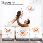 4DRC V5 Kids and Beginners Mini RC Drone V5 RC Quadcopter with 1080P HD Wide Angle Camera,Drones suitable for children and beginners, 2 Battery - No Battery