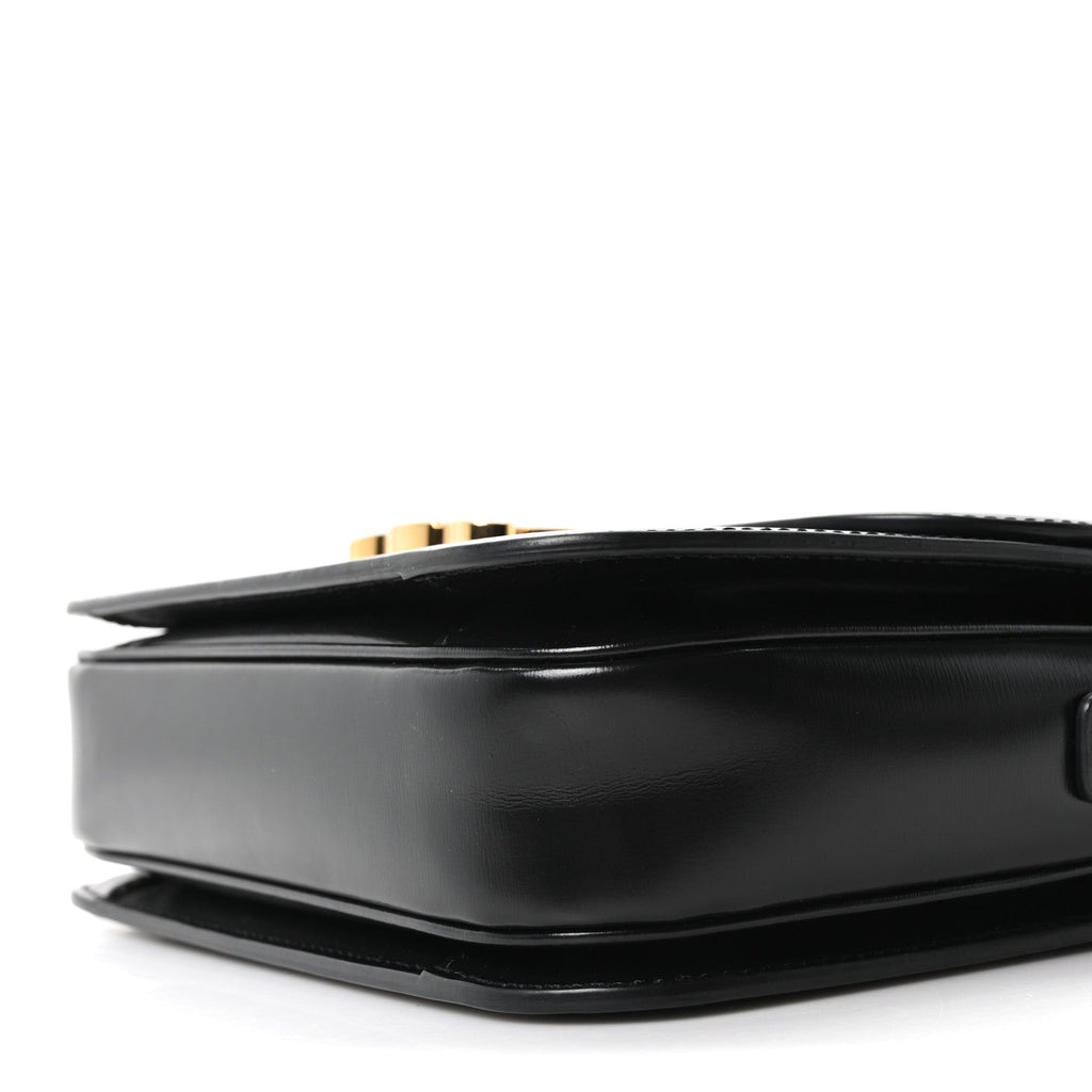 Shiny Calfskin Medium Triomphe Black