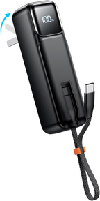 Entronix Mini Power Bank - 5000 mAh USB-C/iPhone/Android