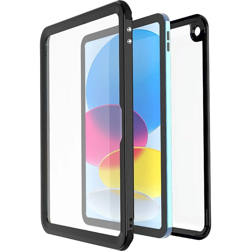 SAHARA - Oasis Series Water-Resistant Case for Apple iPad 11'' (A16) and iPad 10.9" (10th Gen) - Black