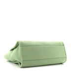 Mixed Fibers Small Deauville Tote Green