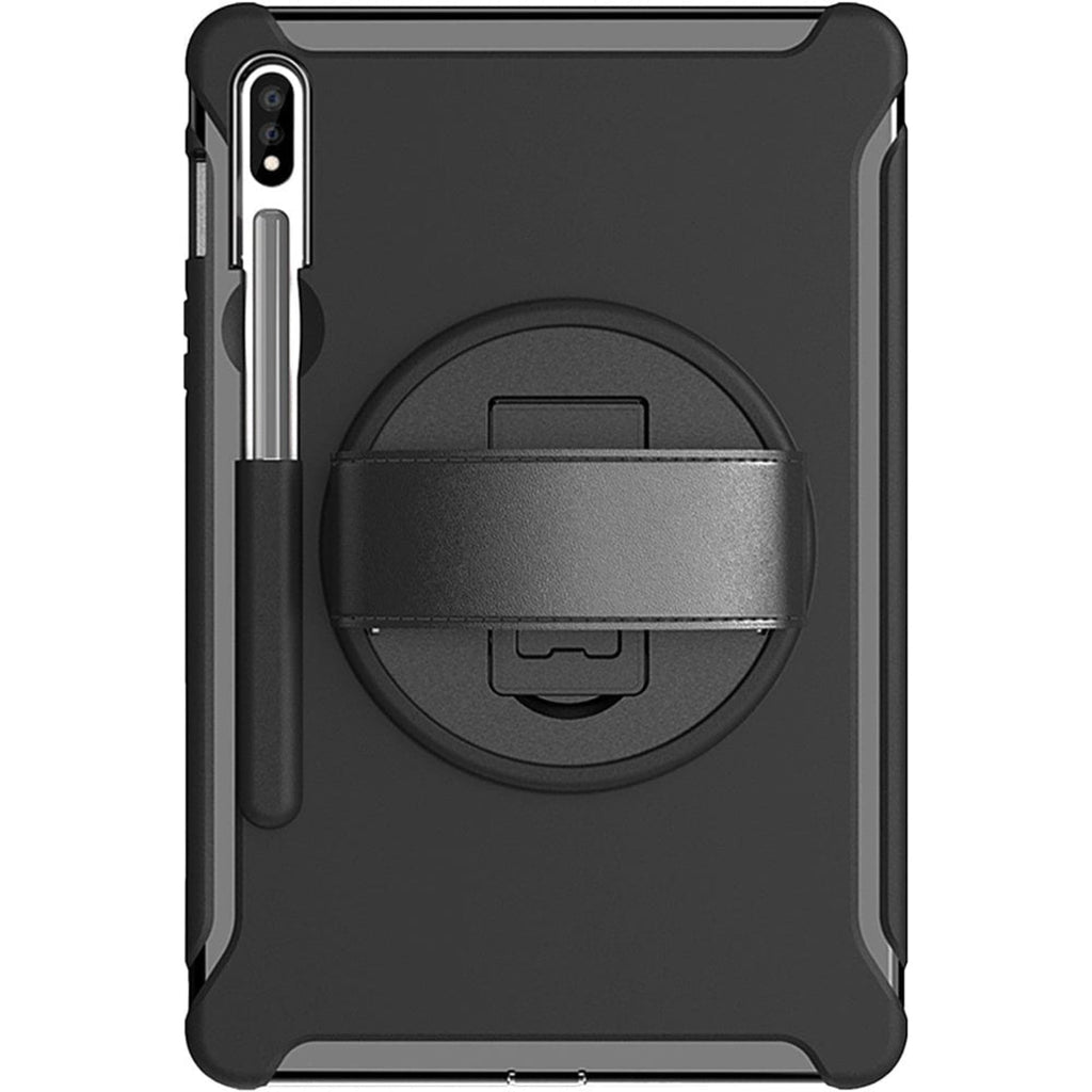 SAHARA - PROTECTION Hand Strap Series Case for Samsung Galaxy Tab S8 - Black