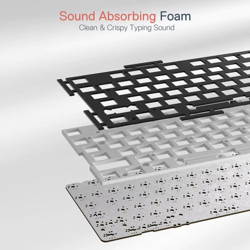 RGB Mechanical Gaming Keyboard - 108 Keys Wired with 4 Additional Hotkeys, Upgraded Hot-Swappable Red Switches