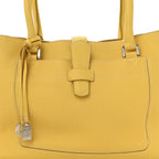 Grained Calfskin Bellevue Odessa Yellow