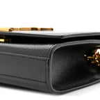 Grain De Poudre Small Monogram Kate Satchel Black