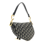 Oblique Saddle Bag Blue