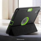 SAHARA - Raider Series Heavy-Duty Folio Case - Apple iPad mini (A17 Pro) 2024 - Midnight Green