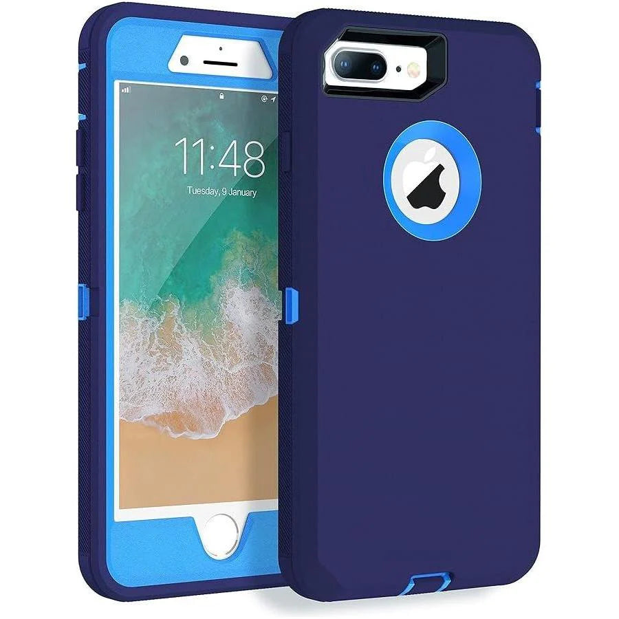 Entronix Case Compatible with iPhone 8 Plus/7 Plus - Triple-Layer Heavy Duty Protection
