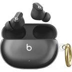 SAHARA - Hybrid Flex Case for Beats by Dr. Dre - Beats Studio Buds - Transparent Black