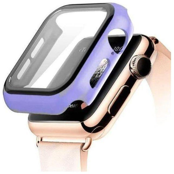 Entronix Case Compatible with iWatch Series 9/8/7, 41mm - Hard Cover w/ Built-In Screen Protector