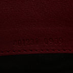 Velvet GG Monogram Mini Dionysus Chain Wallet Red Cipria