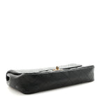 Caviar Quilted East West Flap Black
