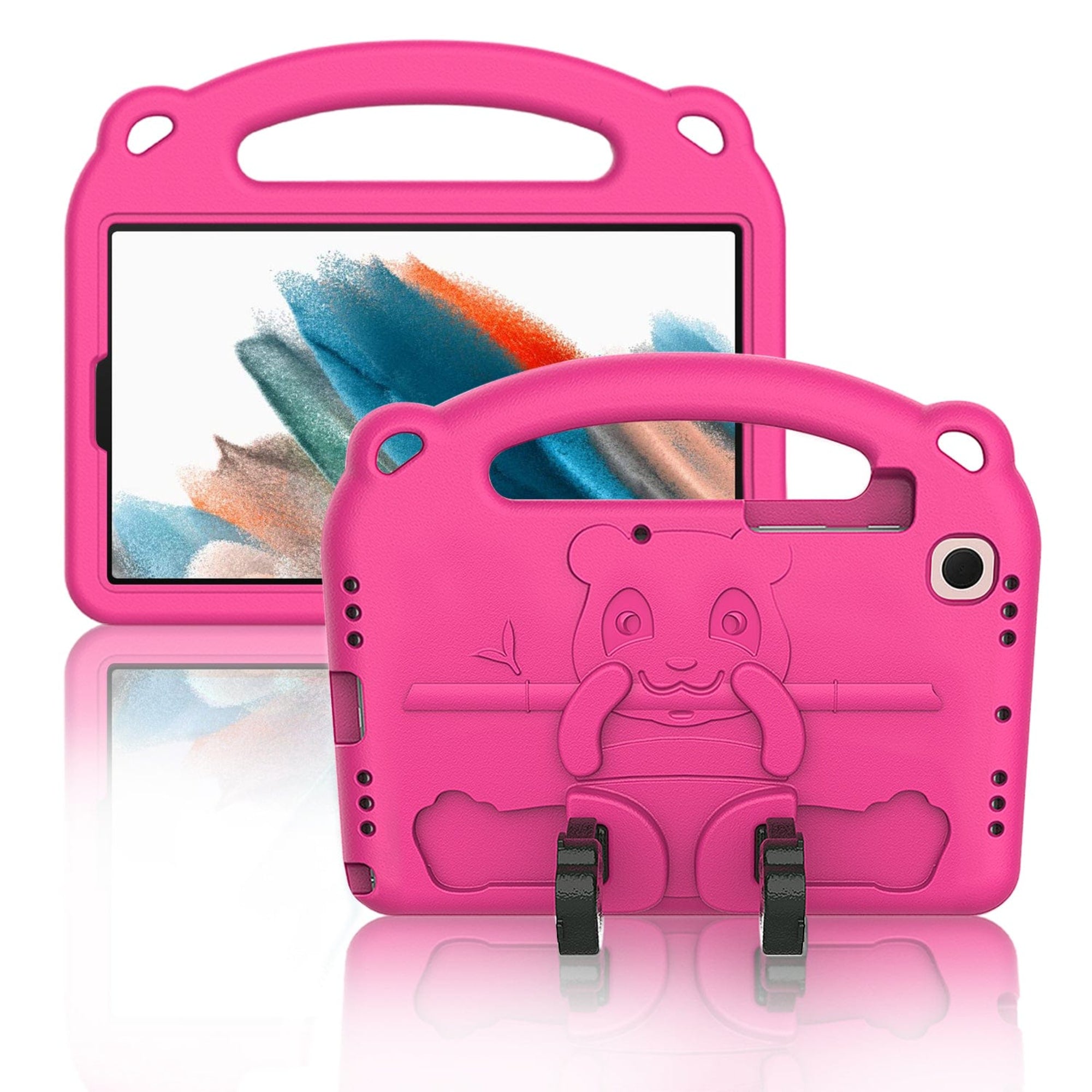 SAHARA - Teddy Bear KidProof Case for Samsung Galaxy Tab A8 - Pink