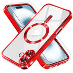 Entronix Bundle Compatible with iPhone 16 Plus - [Magnetic] Luxury Glossy Case & 1 Clear Screen Protector