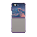 SAHARA - Samsung Galaxy Z Flip7 Semi Transparent Case - Anti-Slip Grip, Slim Design | Venture Series