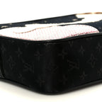 Satin Mini Monogram Conte De Fees Pochette Black