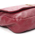 Lambskin Matelasse Monogram Large Jamie 4.3 New Dark Bordeaux
