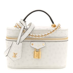 Ostrich Vanity Chain Pouch