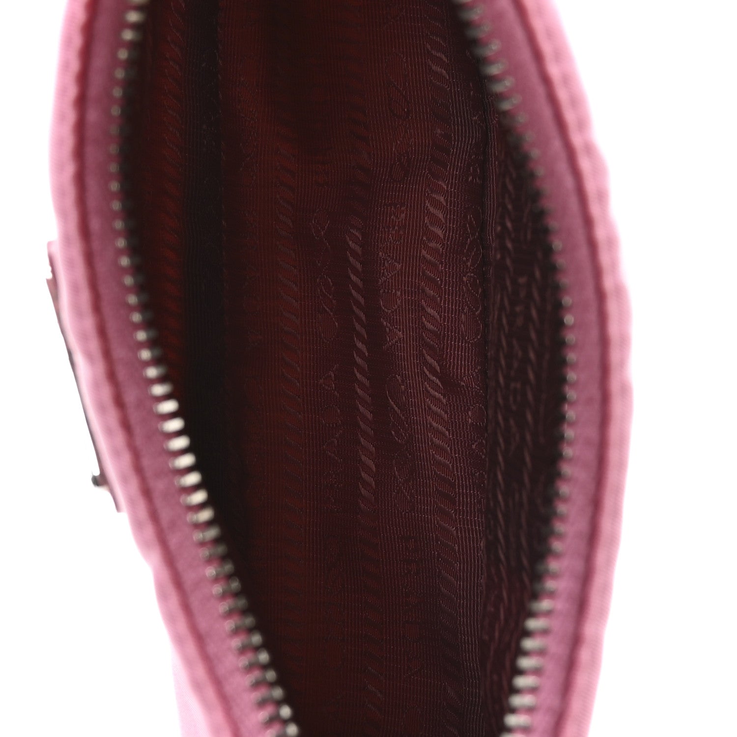 Tessuto Nylon Saffiano Mini Re-Edition 2005 Bag Begonia