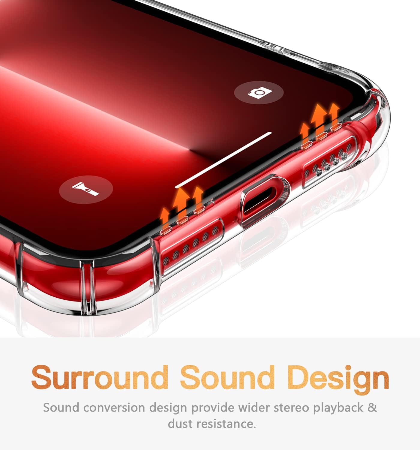 Entronix Case Compatible with iPhone 12 Mini - [Flexible] TPU Clear