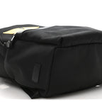 Nylon Vitello Elite Monster Eyes Rounded Backpack Black Yellow